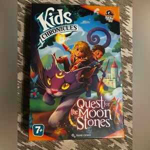Kids Chronicles Quest for the Moon Stones Game 7+ App And Board - New!